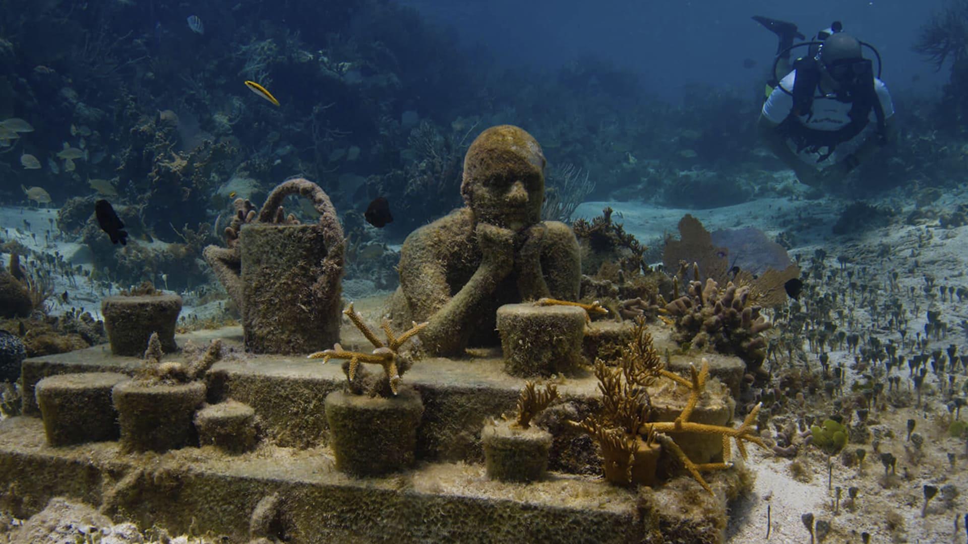 Isla Mujeres Museo Subacuatico de Arte (MUSA)