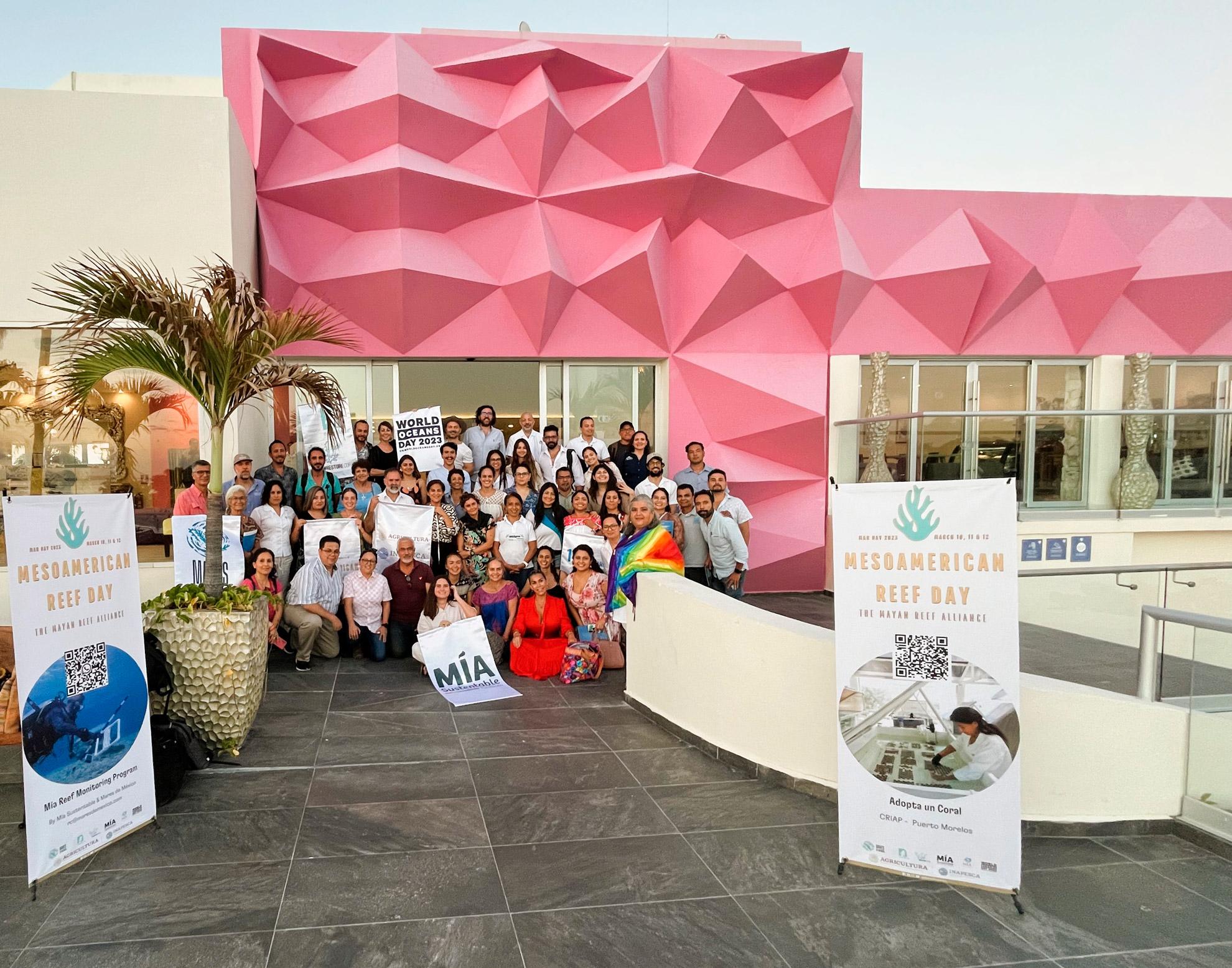 Evento del Día Internacional del Arrecife Mesoamericano en MÍA Reef Isla Mujeres