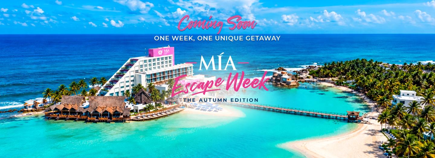 Coming Soon · MÍA Escape Week — The Autumn Edition Coming Soon · MÍA Escape Week — The Autumn Edition